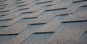 Shingles on a roof