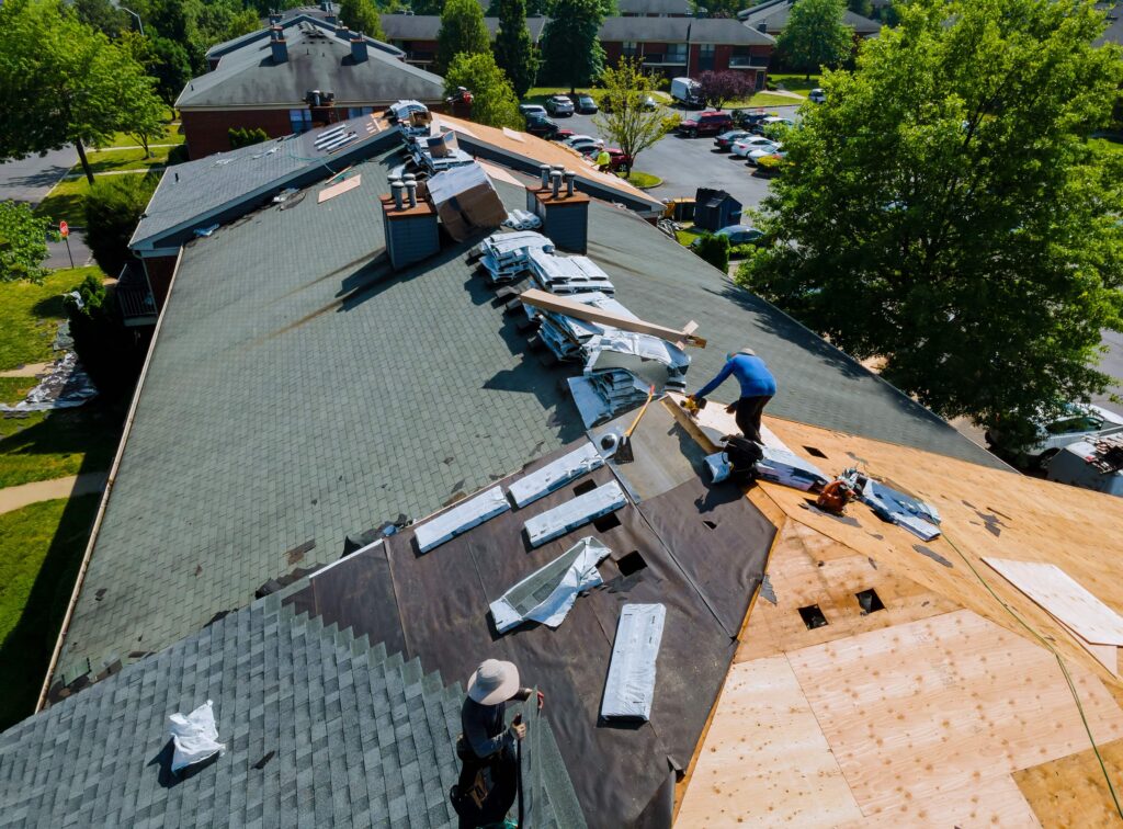 Stay at home during your roof inspection