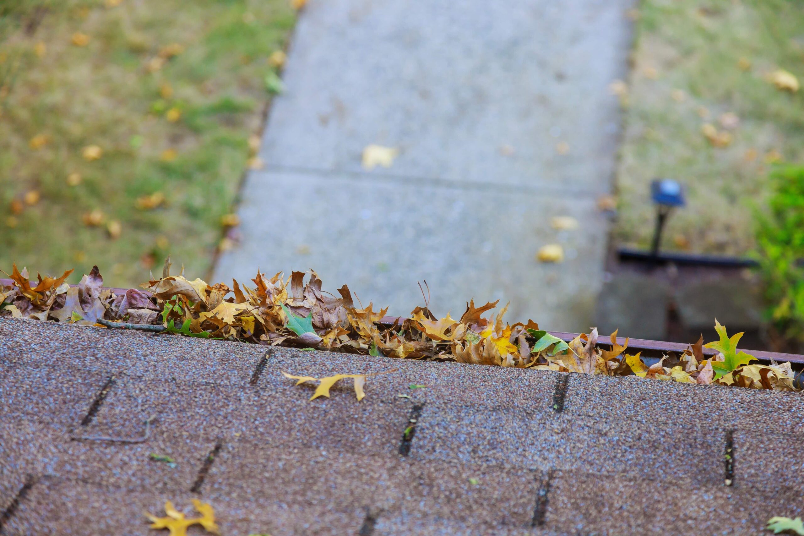 Clean gutters and prevent clogged gutter